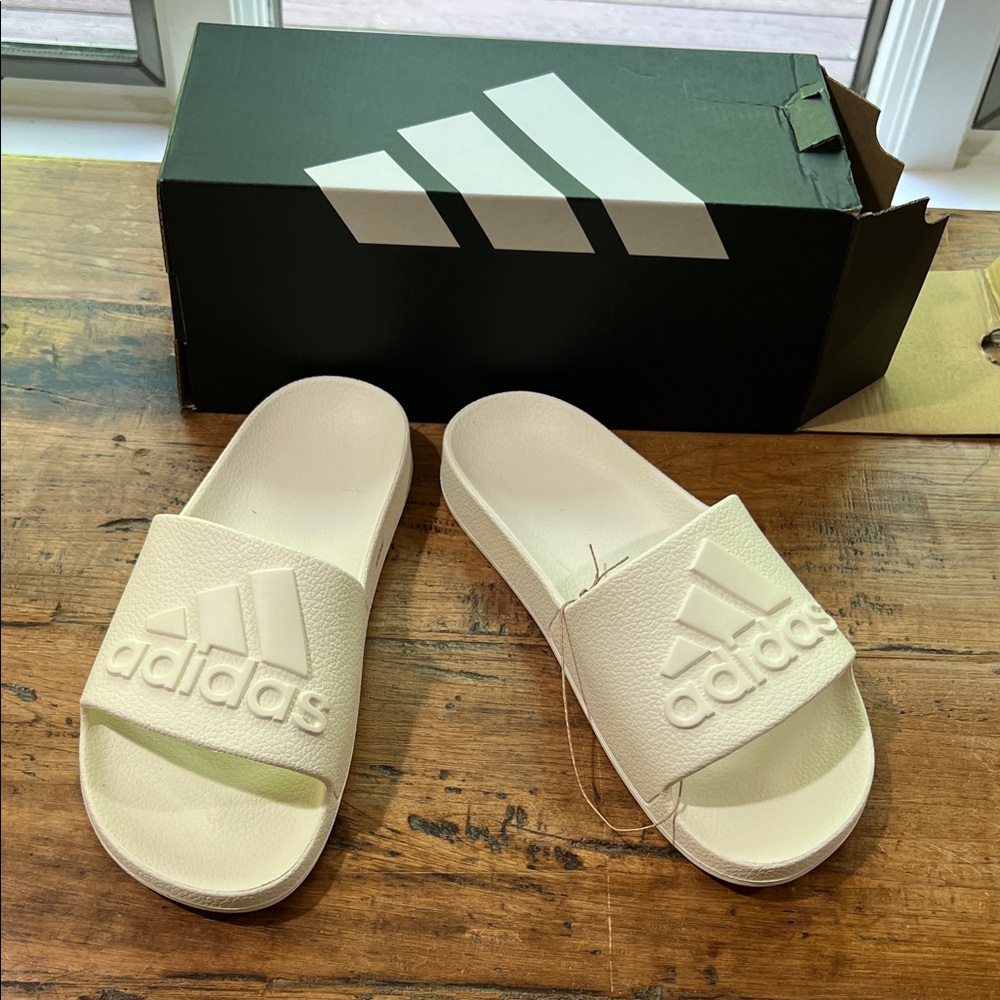 Adidas Off-White Slide Sandals